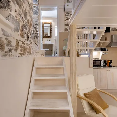 Apartmán Vaporia Seaview - Balcony Ermupoli