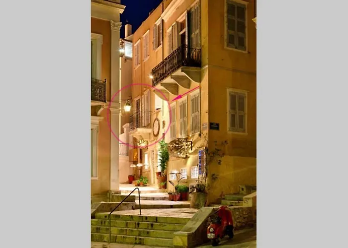 Vaporia Seaview - Balcony Ermupoli