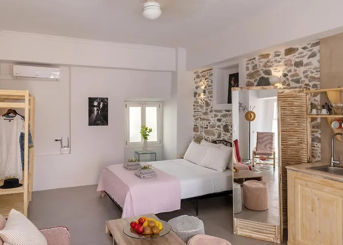 Apartmán Vaporia Seaview - Balcony Ermupoli