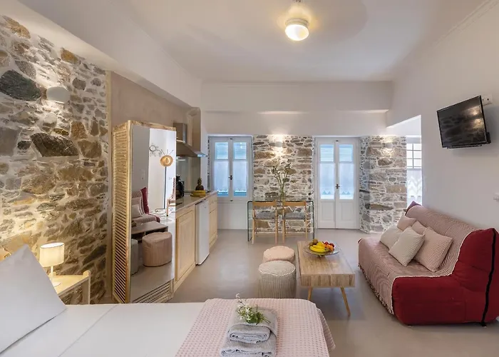 Vaporia Seaview - Balcony Ermupoli