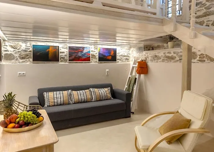 Apartmán Vaporia Seaview - Balcony *