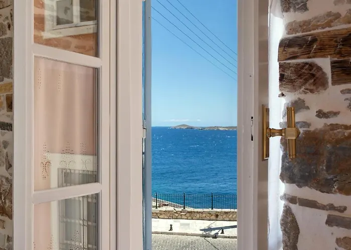 Apartmán Vaporia Seaview - Balcony *