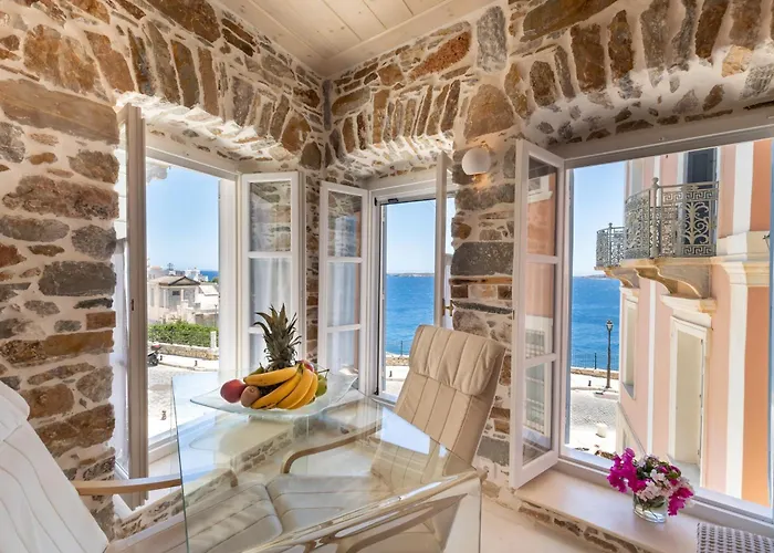 Vaporia Seaview - Balcony Apartmán